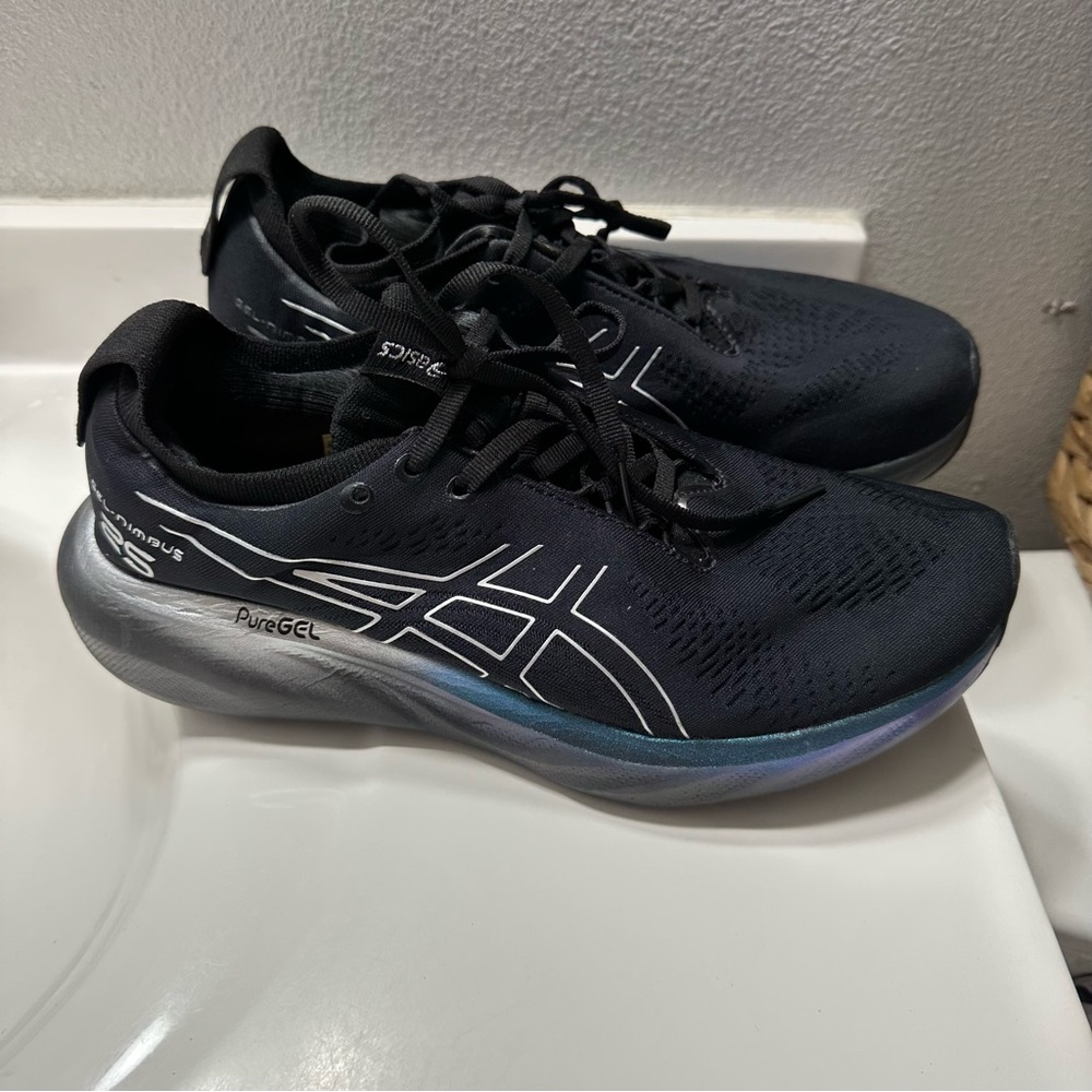 Women’s ASICS Black Athletic Shoes